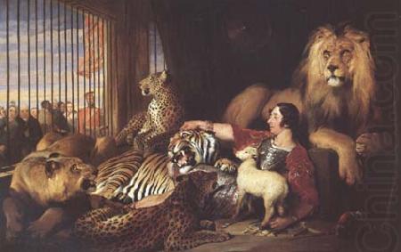 Isaac Van Amburgh and his Animals (mk25), Sir Edwin Landseer